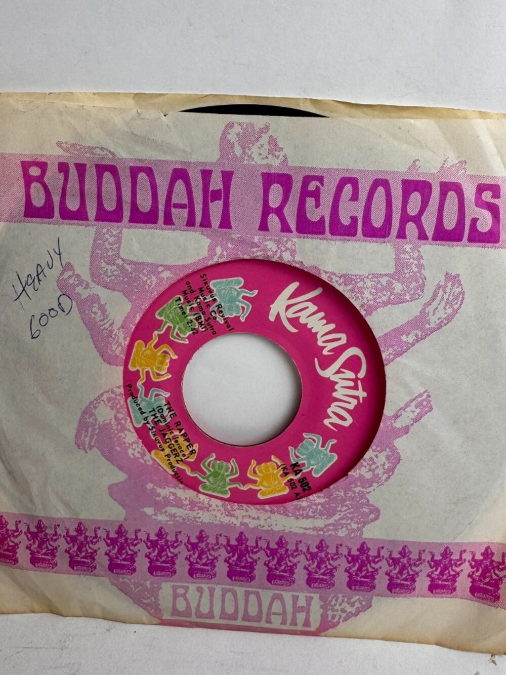 The Jaggerz - The Rapper 7" 45 RPM Vinyl Record KA 502 Kama Sutra Buddah 1970